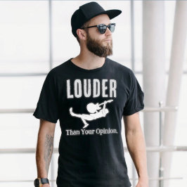 Camiseta Estilo callejero Grunge 'Más alto que tu opinión'