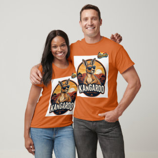 camiseta estilo canguro