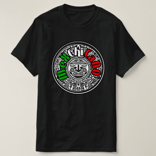 Camiseta Estilo cholo mex chicano (Diseño del anverso)