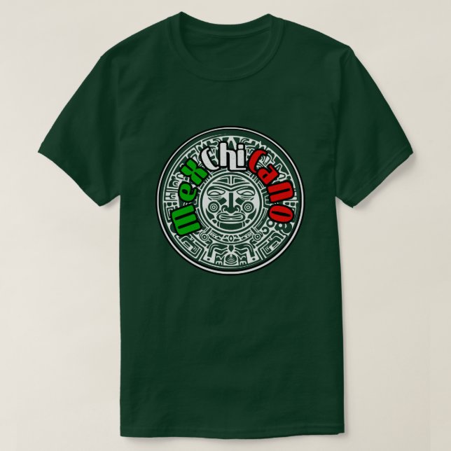 Camiseta Estilo cholo mex chicano (Diseño del anverso)