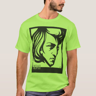 Camiseta Estilo Chopin del art déco