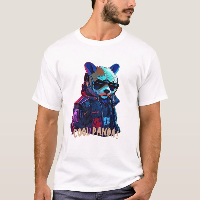 Camiseta estilo ciberpunk (Anverso)