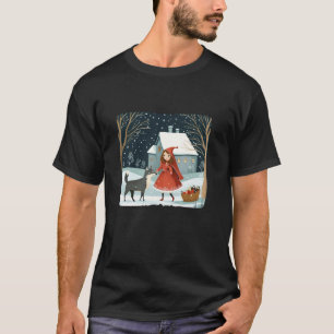 Camiseta Estilo Clásico de Caperucita Roja para un Atractiv