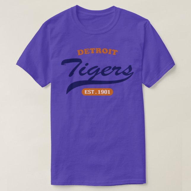 Camiseta Estilo clásico de los tigres (Diseño del anverso)