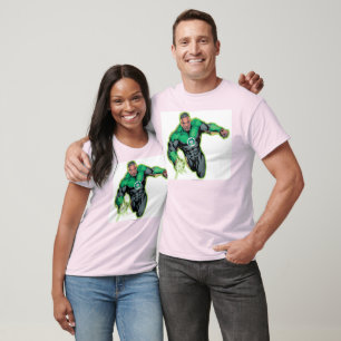 Camiseta Estilo cómico - linterna verde