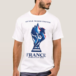 Camiseta Estilo con Dientes