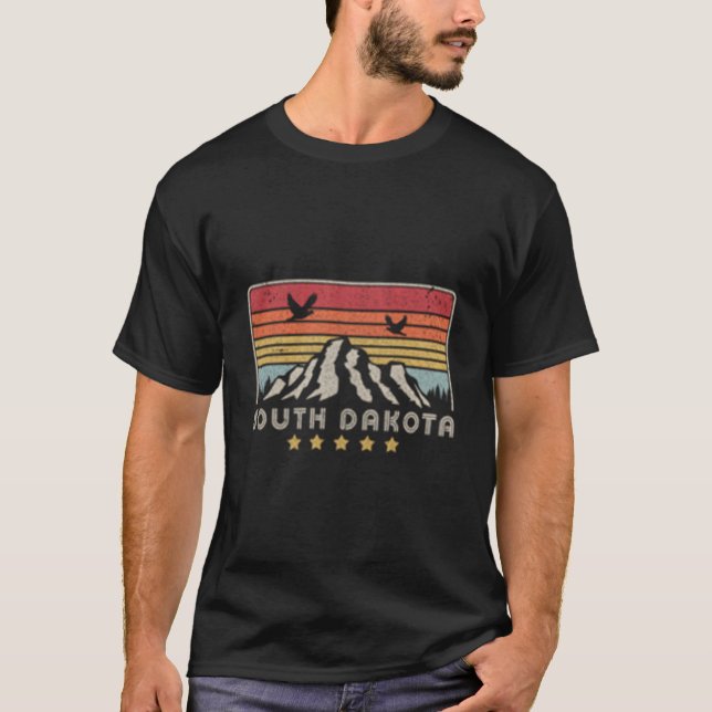Camiseta Estilo Dakota del Sur Sd EE. UU. (Anverso)