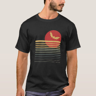 Camiseta Estilo de amor animal estilo Bats Retro Vintage 80
