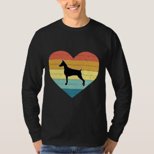 Camiseta Estilo de atardecer retro Forma de corazón vintage