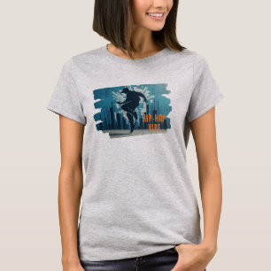 Camiseta Estilo de baile urbano de Hip-Hop