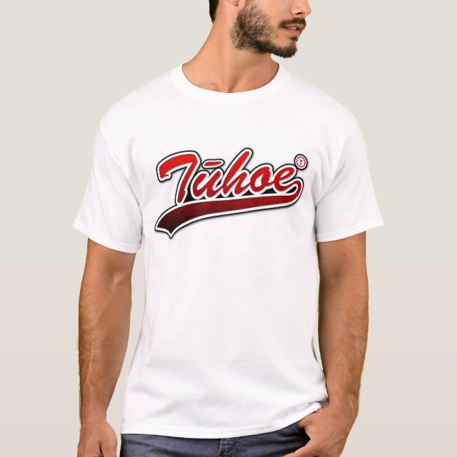 CAMISETA ESTILO DE BÉISBOL DE TUHOE (Anverso)