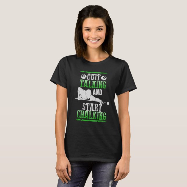 Camiseta Estilo de Billard (Anverso completo)
