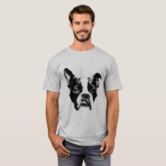 Camiseta Estilo de Boston Terrier de la actitud