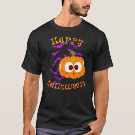 Camiseta Estilo de calabaza de Halloween