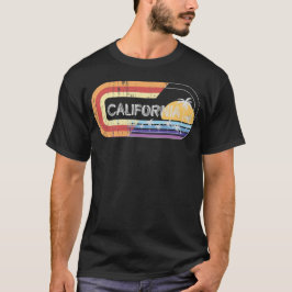 Camiseta Estilo de calle retro de California