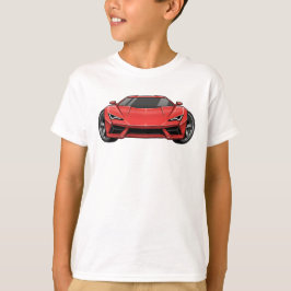 Camiseta Estilo de coche de dibujos animados