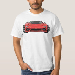 Camiseta Estilo de coche de dibujos animados