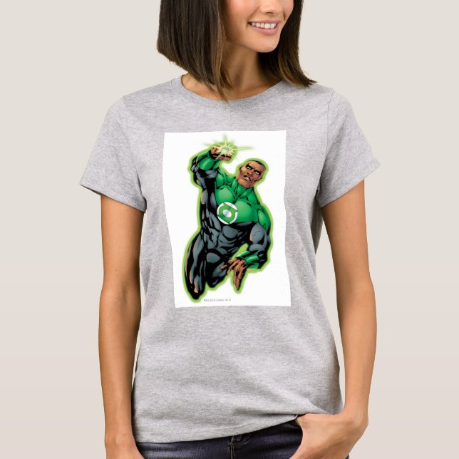 Camiseta Estilo de cómic - Volando hacia arriba (Anverso)