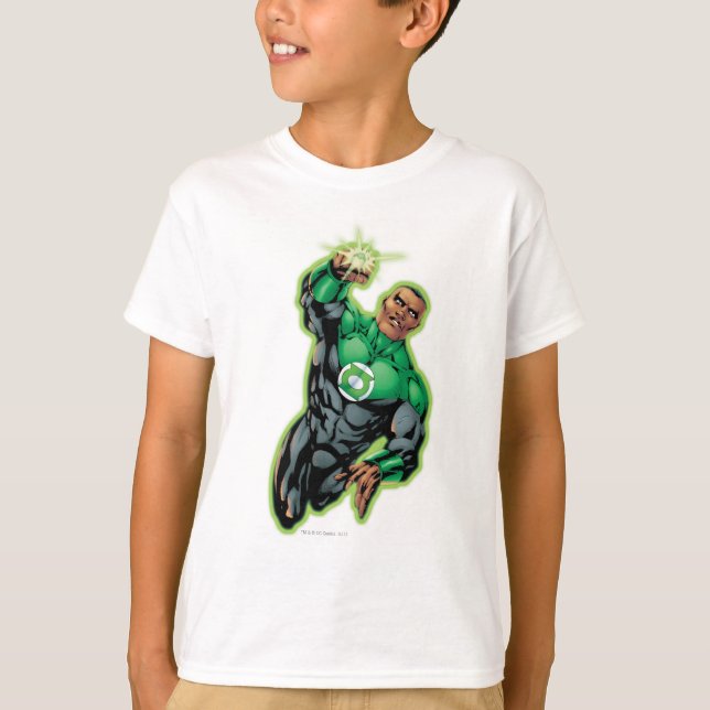 Camiseta Estilo de cómic - Volando hacia arriba (Anverso)