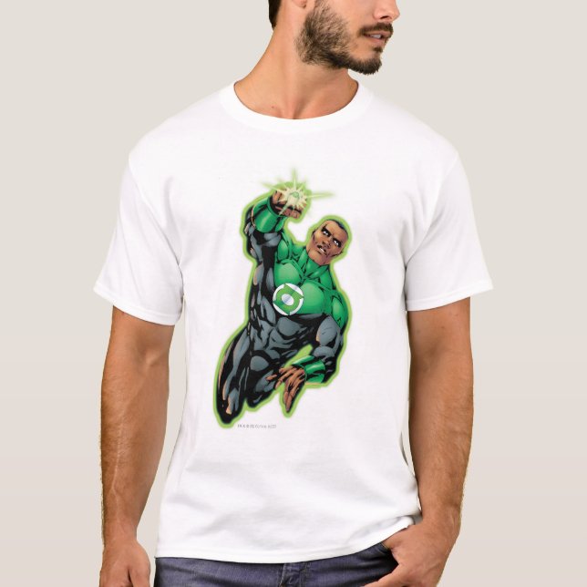 Camiseta Estilo de cómic - Volando hacia arriba (Anverso)