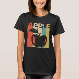 Camiseta Estilo de cosecha de manzana