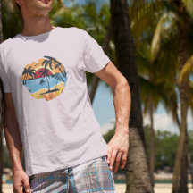 Estilo de diseño retro de verano
