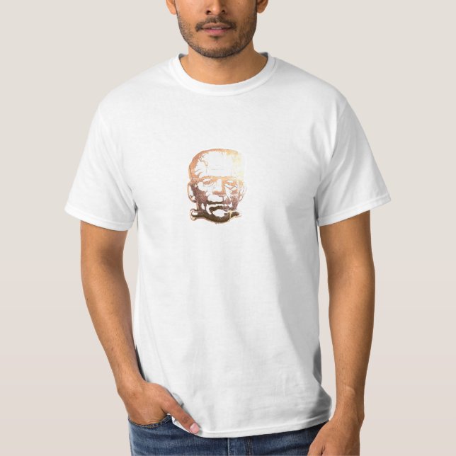 CAMISETA ESTILO DE DISEÑO Y ARTE DE CAMAS DE MANS T (Anverso)