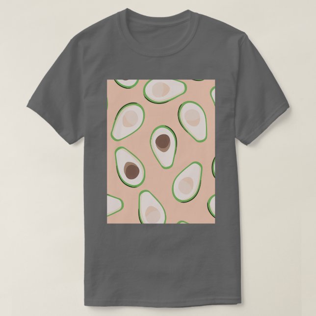 Camiseta Estilo de fruta de aguacate (Diseño del anverso)