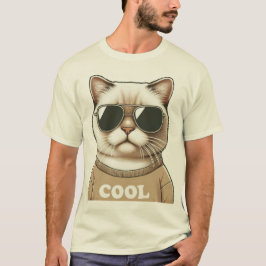 Camiseta Estilo de gato