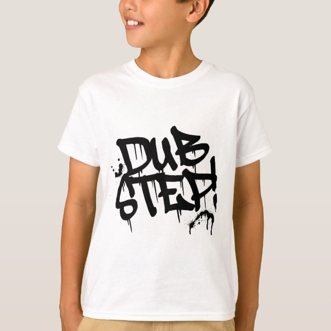 Camiseta Estilo de graffiti de Dubstep (Anverso)