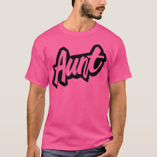 Camiseta Estilo de graffiti de tía
