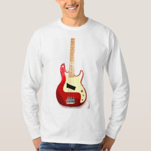 Camiseta Estilo de guitarra eléctrica