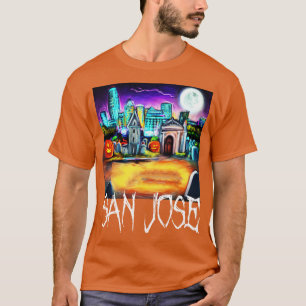Camiseta Estilo de Halloween de San José