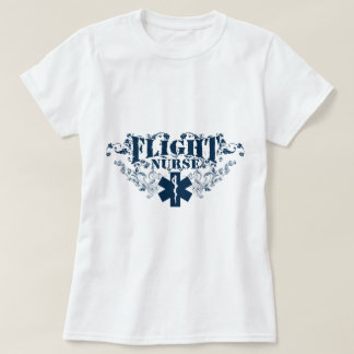 Camiseta Estilo de la enfermera del vuelo