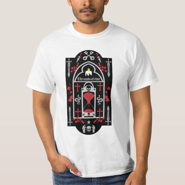 Camiseta Estilo de la moda gótica (Anverso)