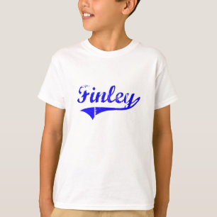 Camiseta Estilo de la obra clásica del apellido de Finley