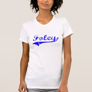 Camiseta Estilo de la obra clásica del apellido de Foley