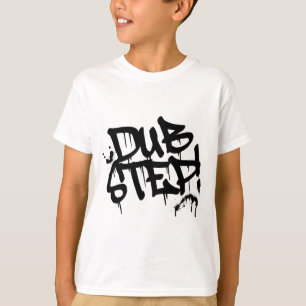 Camiseta Estilo de la pintada de Dubstep