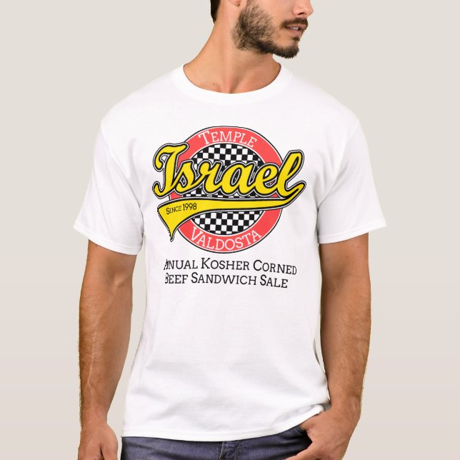 Camiseta Estilo de la tienda de delicatessen (Anverso)