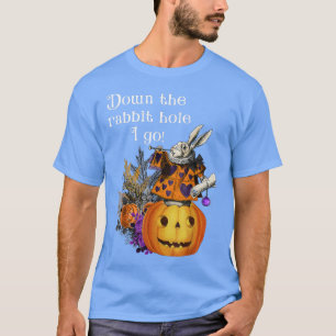 Camiseta Estilo de la vendimia Hauned Halloween Alicia Cone