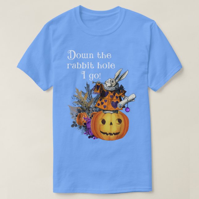 Camiseta Estilo de la vendimia Hauned Halloween Alicia Cone (Diseño del anverso)