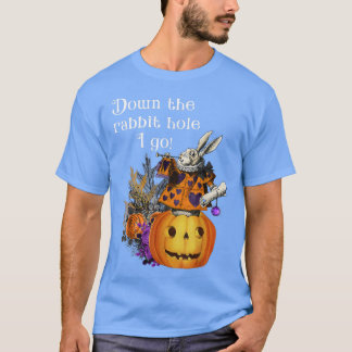 Camiseta Estilo de la vendimia Hauned Halloween Alicia Cone