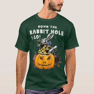 Camiseta Estilo de la vendimia Hauned Halloween Alicia Cone
