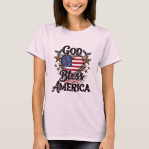 Camiseta Estilo de libertad: Diseños de eslóganes estadouni