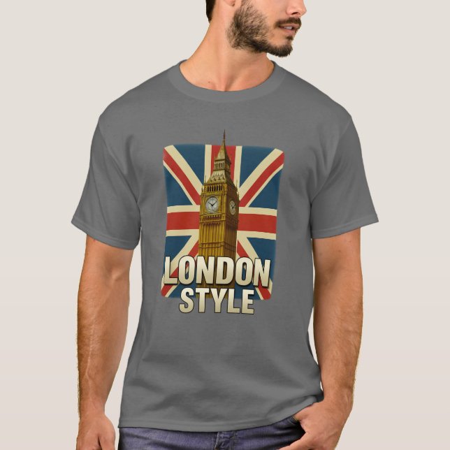 Camiseta Estilo de Londres (Anverso)