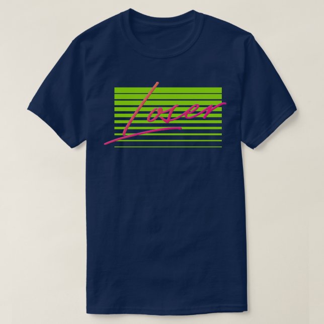 Camiseta Estilo de los 90 perdedores REtro DesiGn (Diseño del anverso)