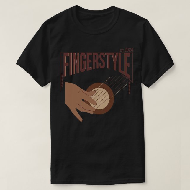 Camiseta Estilo de los dedos Est 2024 (Diseño del anverso)
