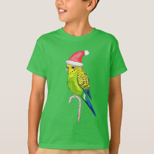 Camiseta Estilo de los Navidades de Budgie