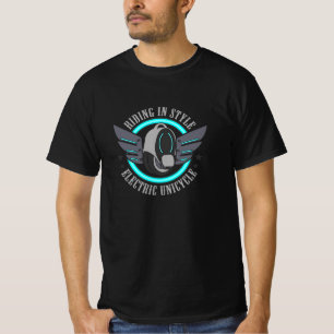 Camiseta Estilo de Monowheel de la EUC