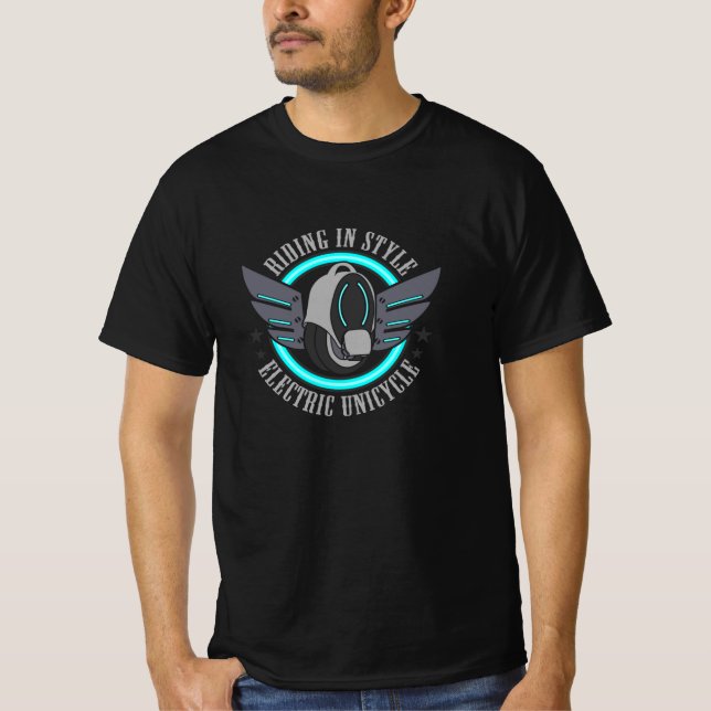 Camiseta Estilo de Monowheel de la EUC (Anverso)